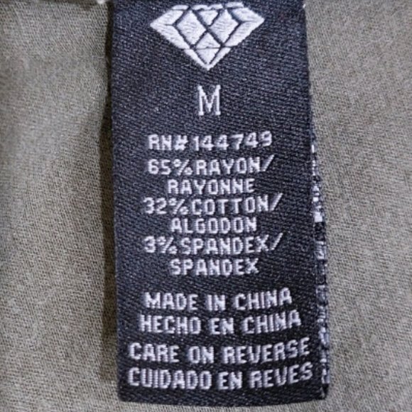 💥EDGY CHIC💥TENZ CVLT CONVERTIBLE SLEEVE ZIP-UP UTILITY JUMPSUIT in ARMY GREEN - Picture 15 of 16